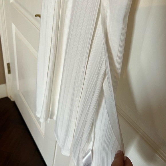 TopShop belted ribbed knit tank midi‎ dress with double slits size 4 - Picture 8 of 14